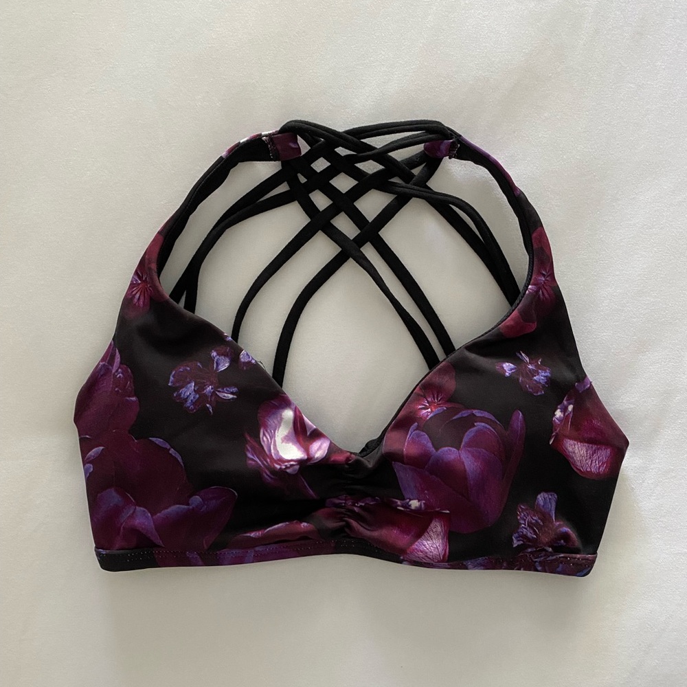 Popflex Active Heart Strings Bra In Dark Bloom - image 3